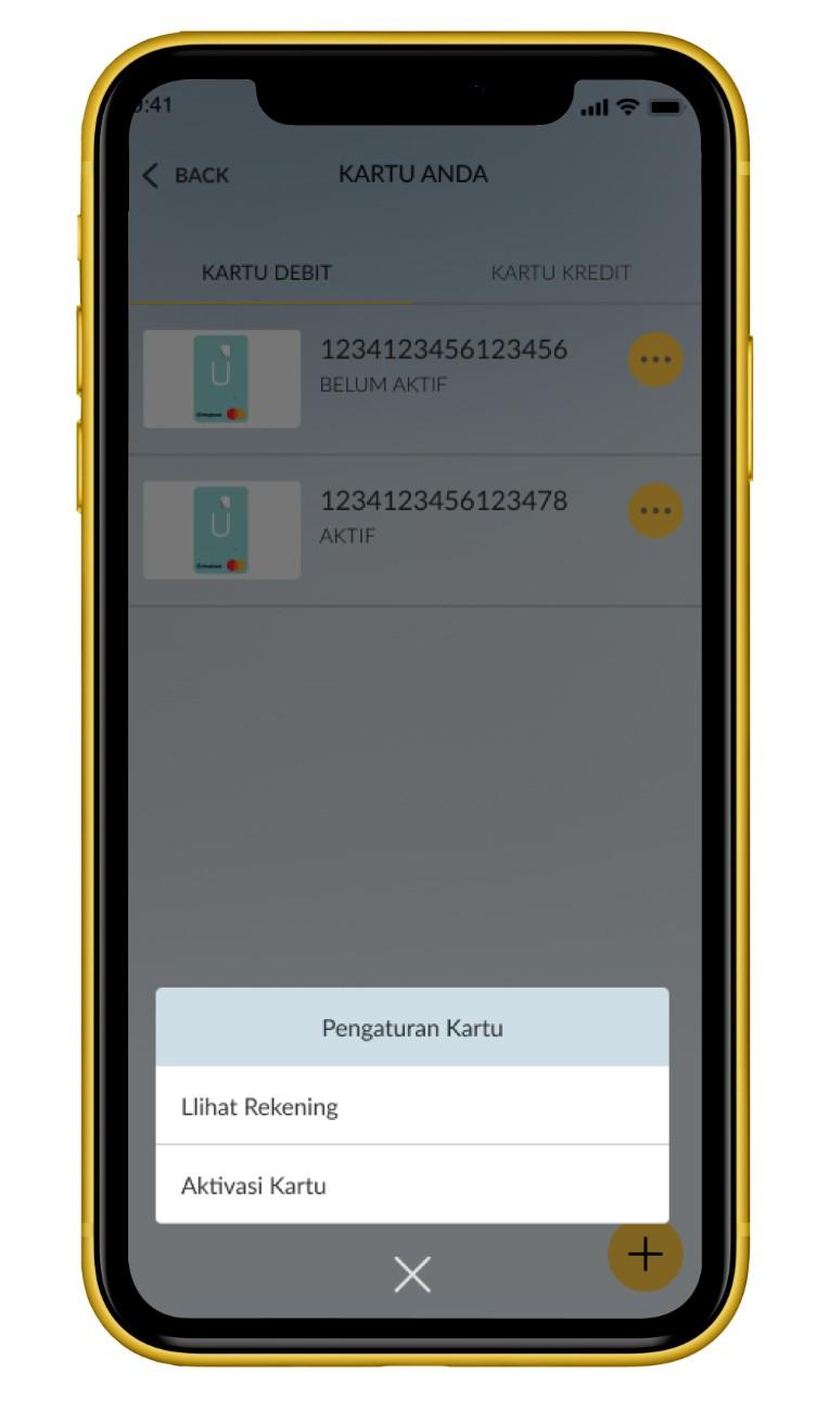 Utility Payment Screen